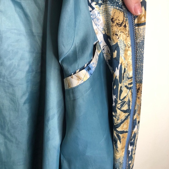 Fuda international size L vintage 100%silk jacket - Picture 4 of 4